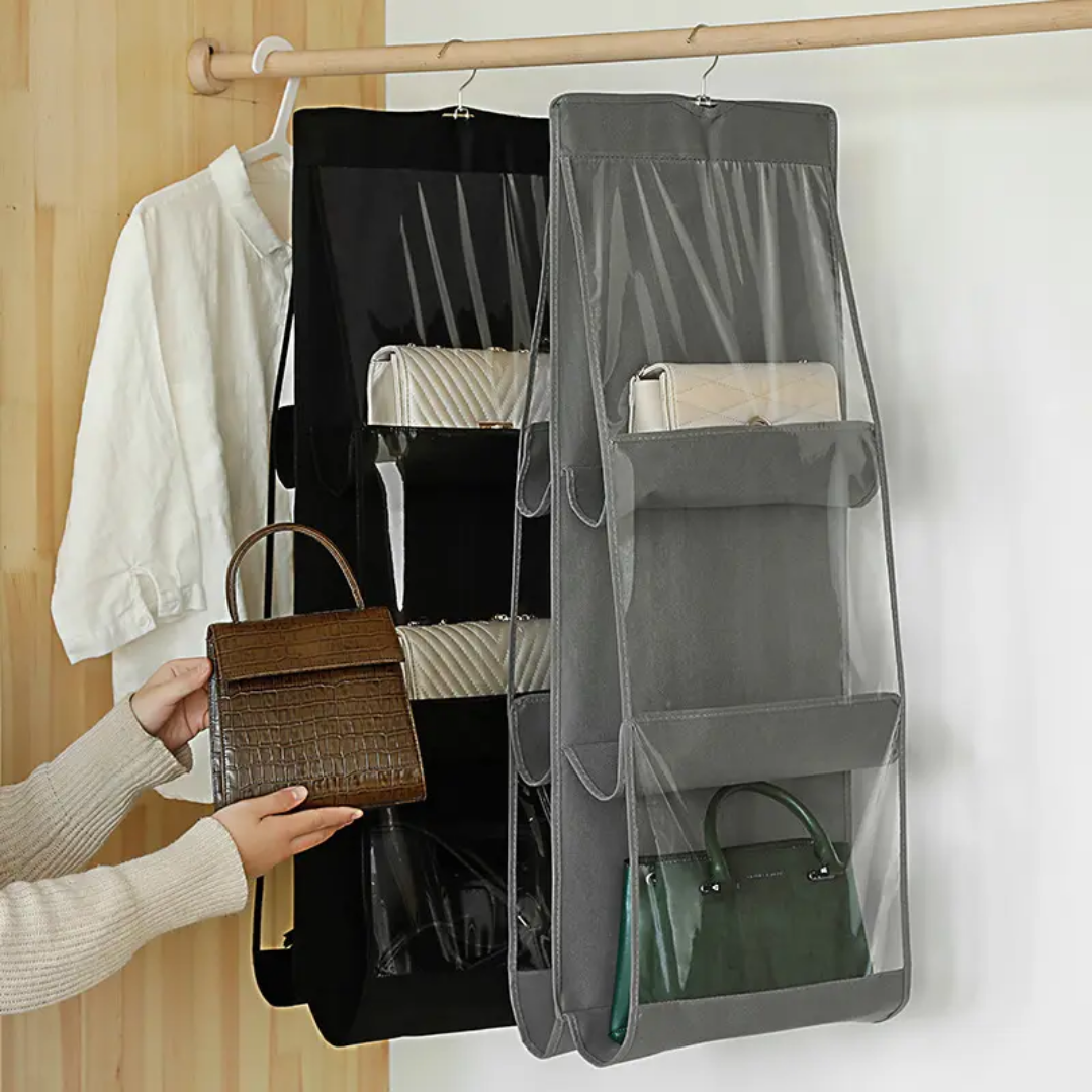 Handbags closet organizer