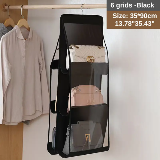 Handbags closet organizer